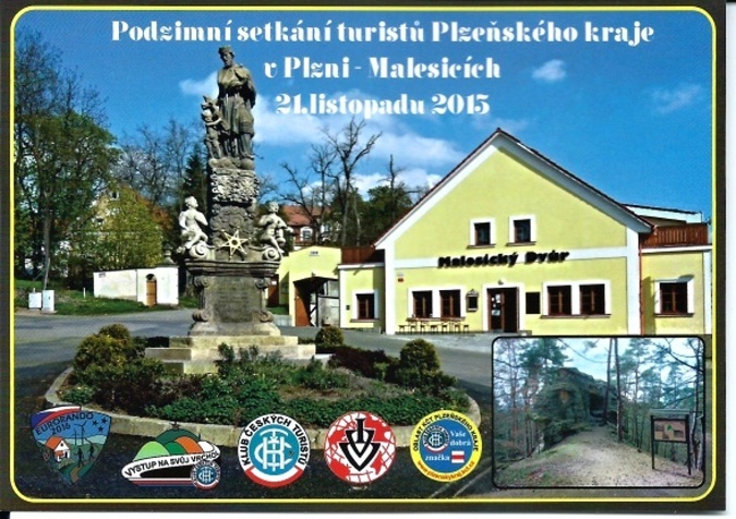 Malesice_P_část města Plzně_turistická pohlednice pochodu