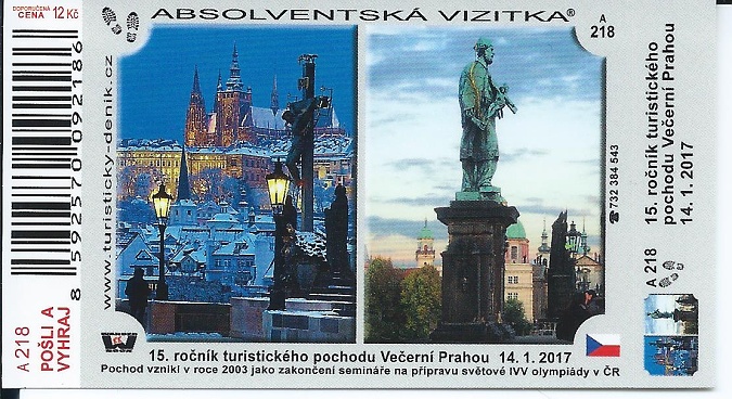 Praha vizitka