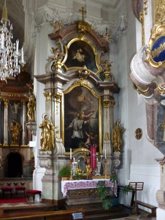 Rakousko Salzburg - Gnigl, ul. Eichstraße, Kirche Maria Himmelfahrt Und Erzengel Michael_a