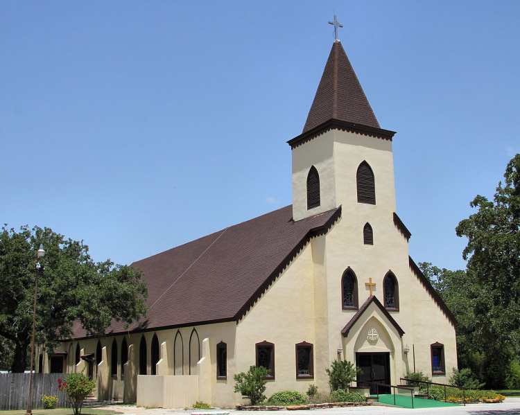 USA Texas Rockne_St. John Nepomucene Church Catholic