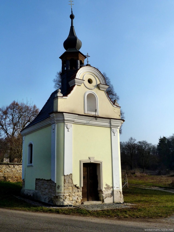 Čakovice_U_část města Štětí_Kaple svJN a sv.Pavla