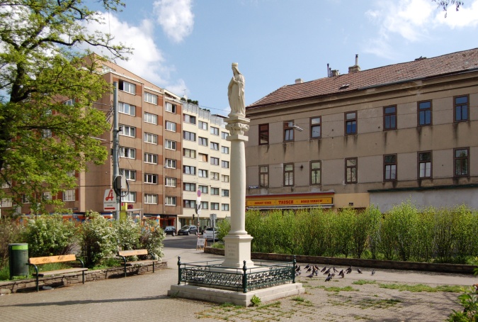 Rakousko Wien-Ottakring,náměstí Johann_Nepomuk_Berger_Platz