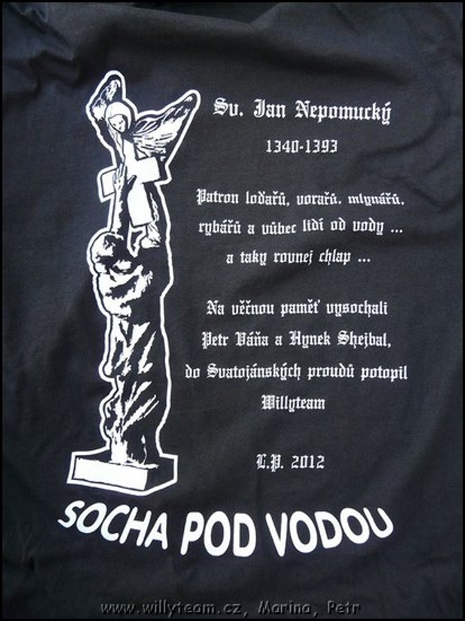 2mb tričko Socha pod vodou