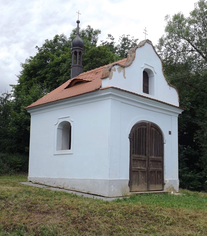 Zderaz_S_část obce Kolešovice_kaple svJN
