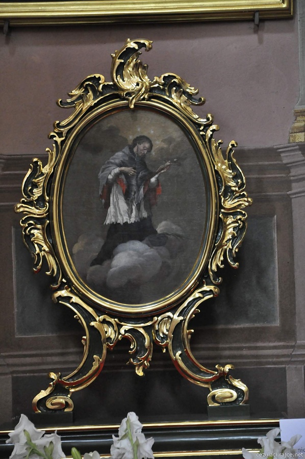 Polsko Włodawa_obraz,oltář,kostel sv.Louise