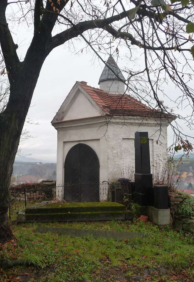 Zahořany_U_část obce Křešice-Kaple svJN u kostela Nejsvětější Trojice